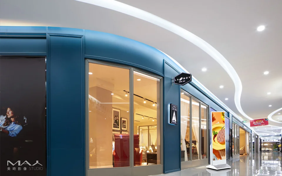 全面条形屏广告机-商场-2 全面条形屏广告机 商场 2