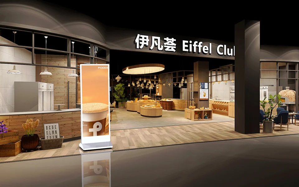 全面条形屏广告机 商场 5