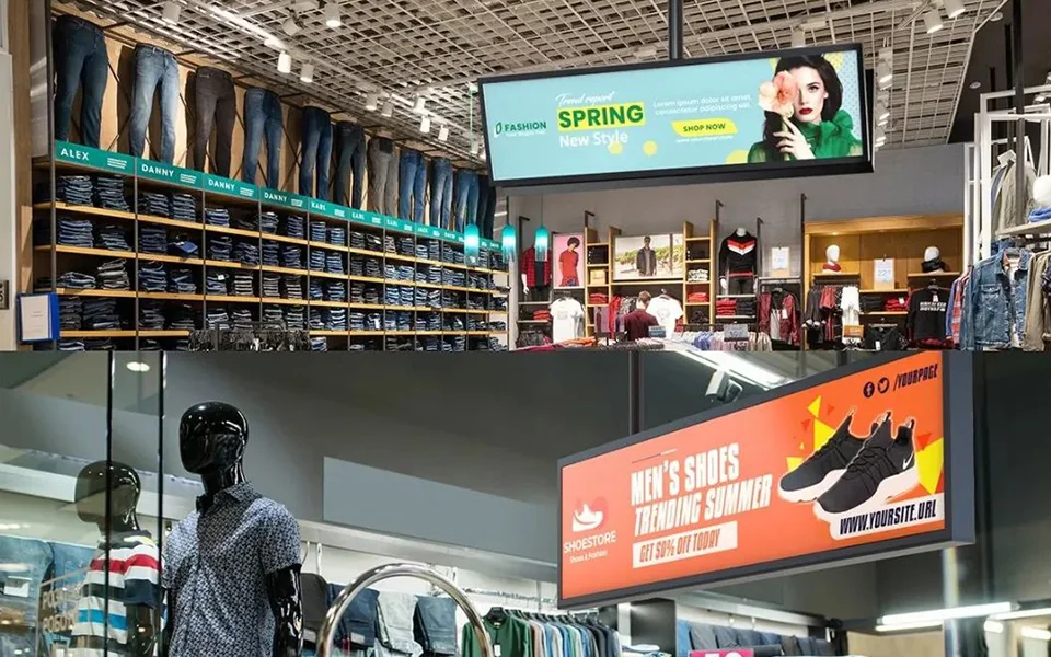 双面条形屏-商场4